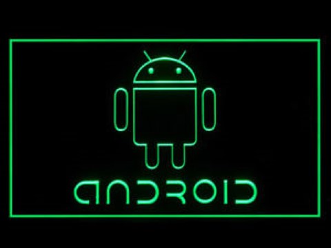 Android Phone Service LED Neon Sign